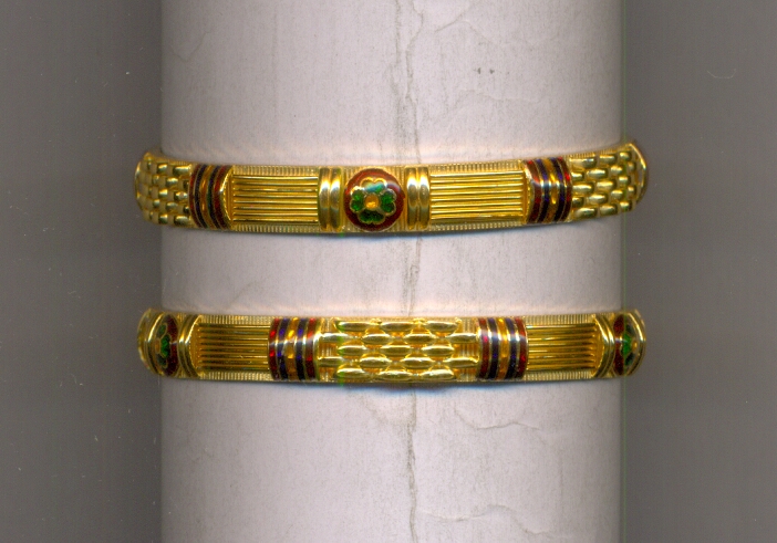 GOLD BANGLE PLAIN FANCY
