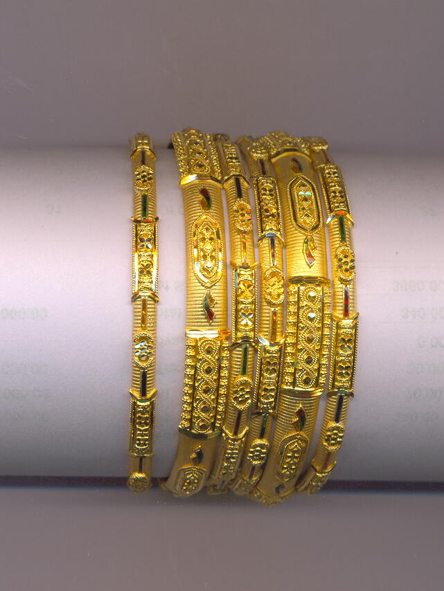 GOLD BANGLE PLAIN FANCY