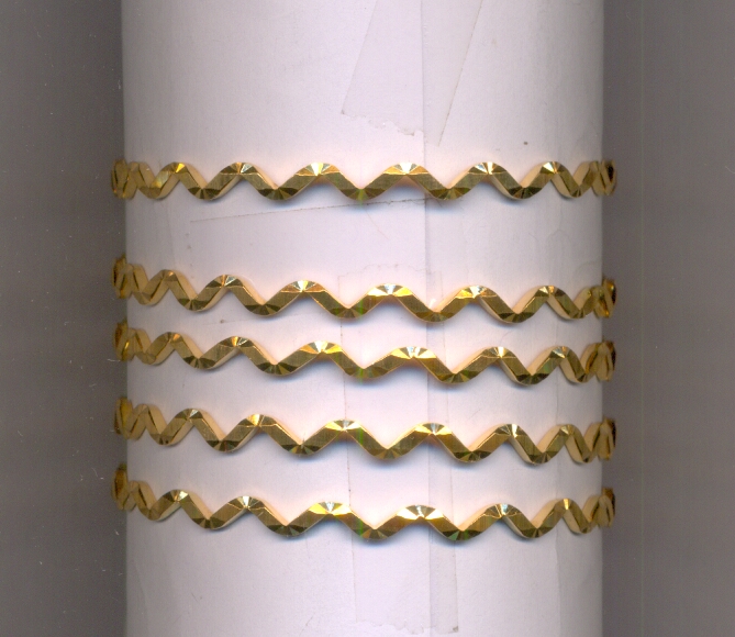 GOLD BANGLE PLAIN FANCY