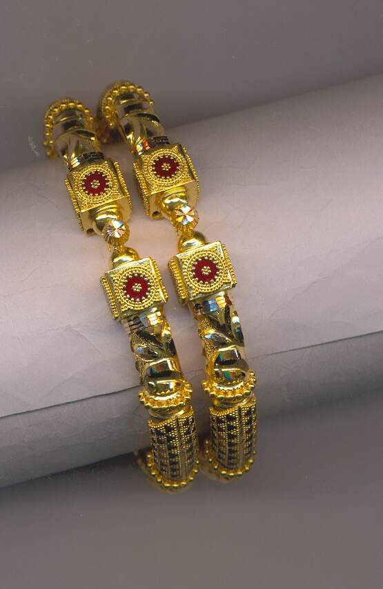 GOLD BANGLE PLAIN FANCY