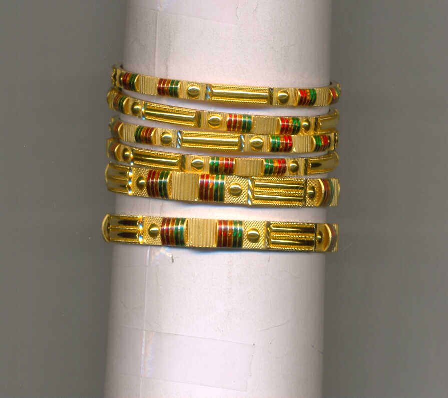 GOLD BANGLE PLAIN FANCY