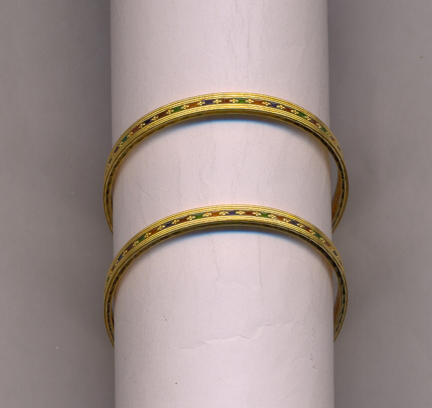 GOLD BANGLE PLAIN FANCY