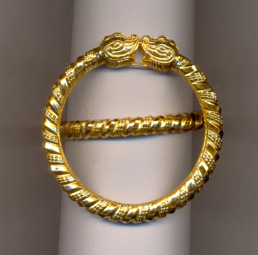 GOLD BANGLE PLAIN FANCY