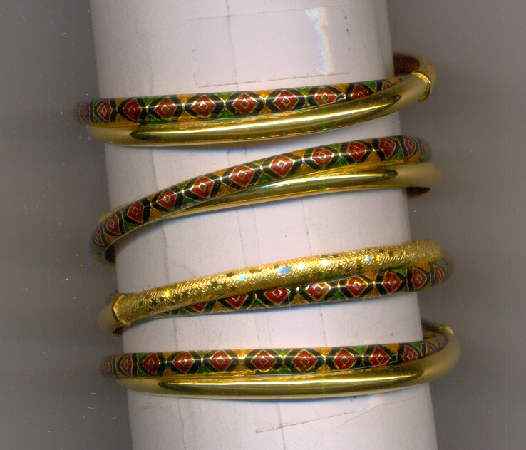 GOLD BANGLE PLAIN FANCY
