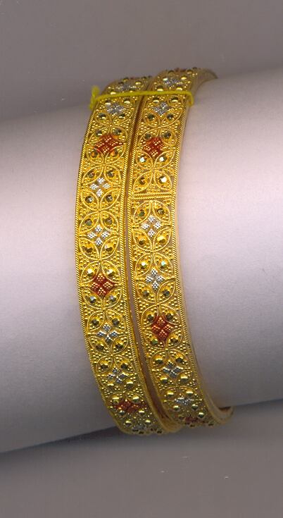 GOLD BANGLE PLAIN FANCY