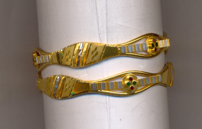 GOLD BANGLE PLAIN FANCY