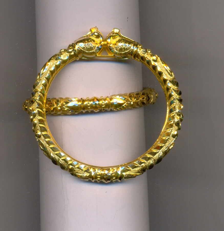 GOLD BANGLE PLAIN FANCY