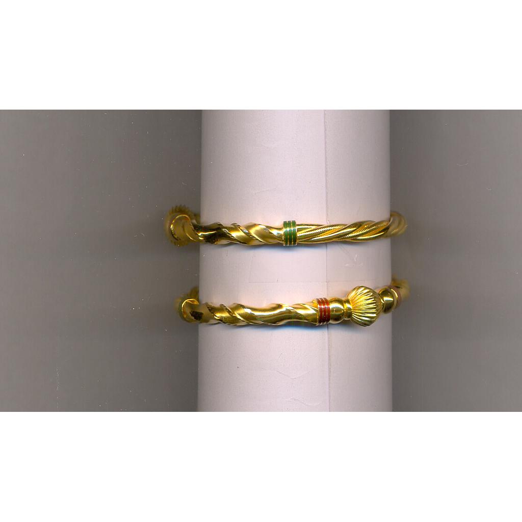GOLD BANGLE PLAIN FANCY