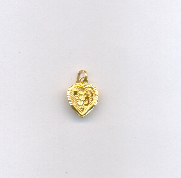 GOLD PENDENT PLAIN