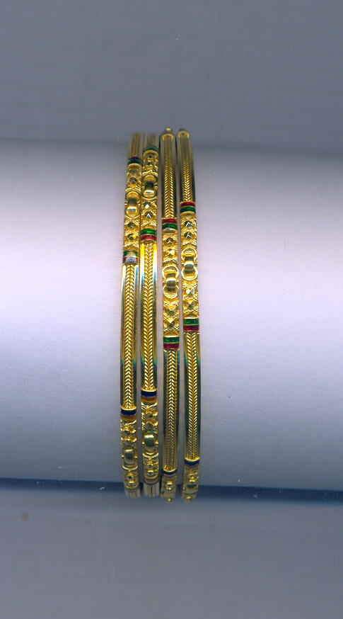 GOLD BANGLE PLAIN FANCY