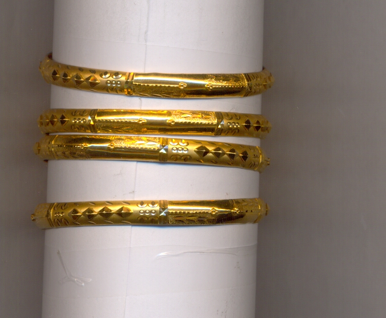GOLD BANGLE PLAIN FANCY