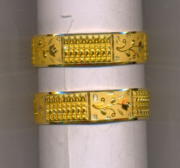 GOLD BANGLE PLAIN FANCY