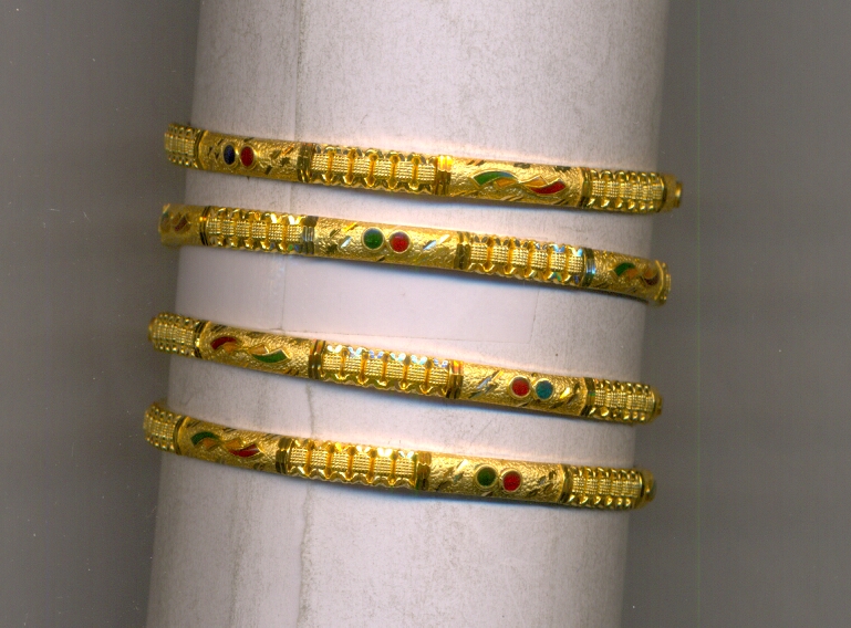 GOLD BANGLE PLAIN FANCY