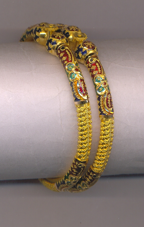 GOLD BANGLE PLAIN FANCY