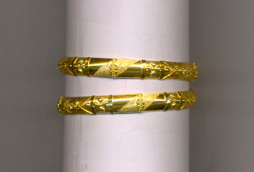 GOLD BANGLE PLAIN FANCY
