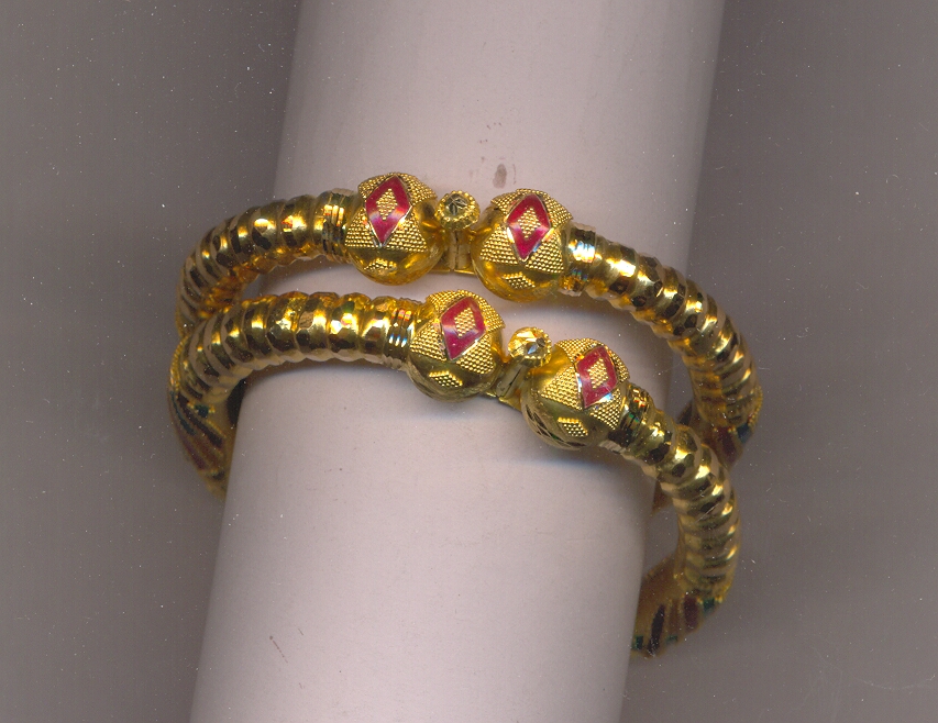 GOLD BANGLE PLAIN FANCY