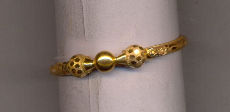 GOLD BANGLE PLAIN FANCY