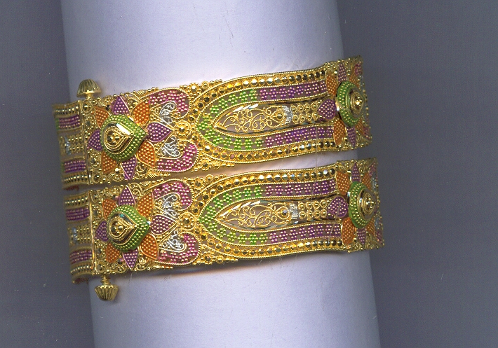 GOLD BANGLE PLAIN FANCY