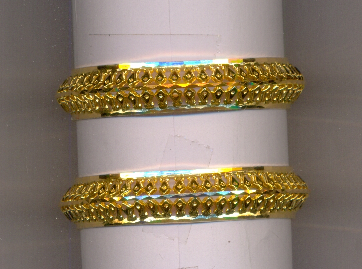 GOLD BANGLE PLAIN FANCY