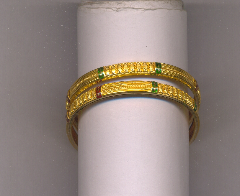 GOLD BANGLE PLAIN FANCY