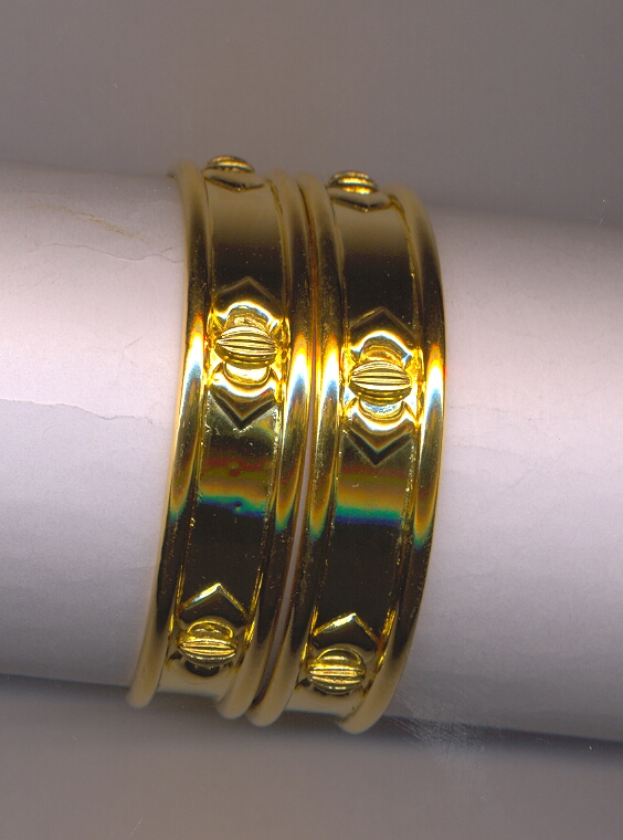 GOLD BANGLE PLAIN FANCY