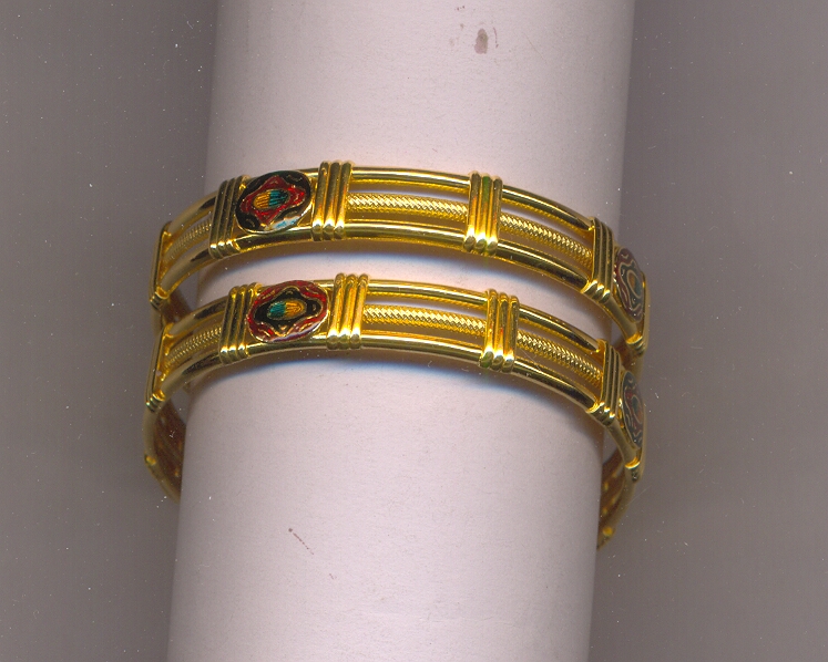 GOLD BANGLE PLAIN FANCY