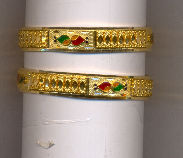GOLD BANGLE PLAIN FANCY
