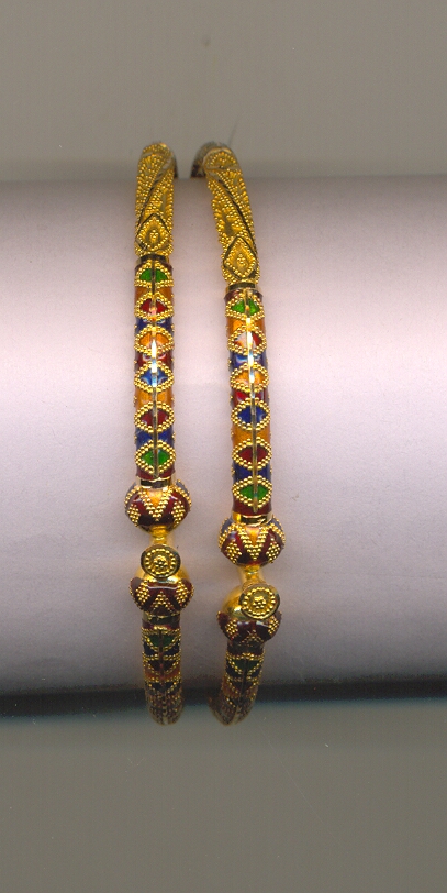 GOLD BANGLE PLAIN FANCY