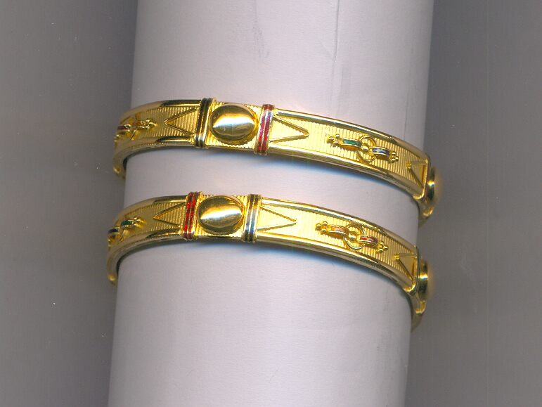 GOLD BANGLE PLAIN FANCY