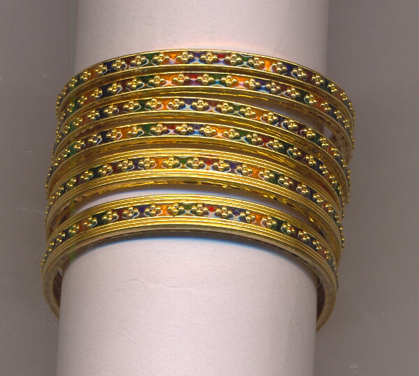 GOLD BANGLE PLAIN FANCY
