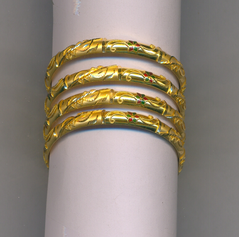 GOLD BANGLE PLAIN FANCY