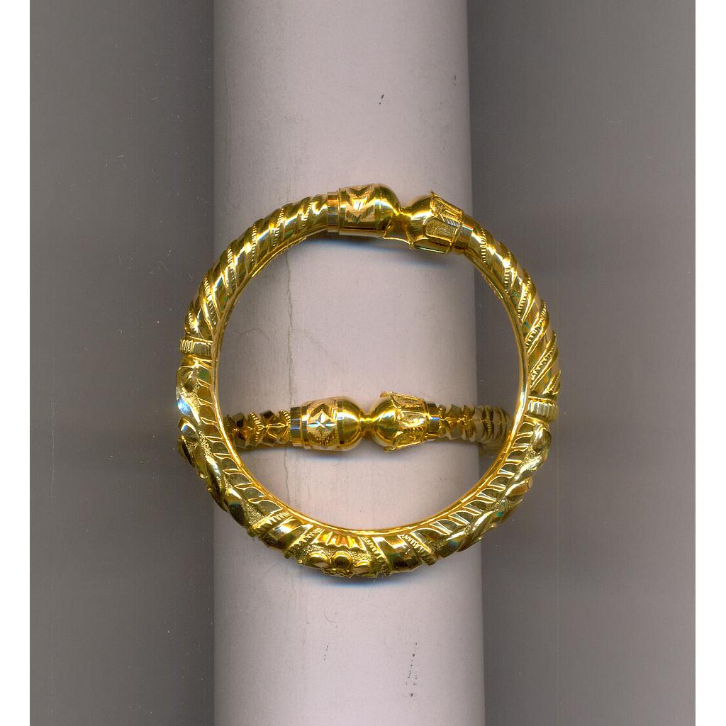 GOLD BANGLE PLAIN FANCY