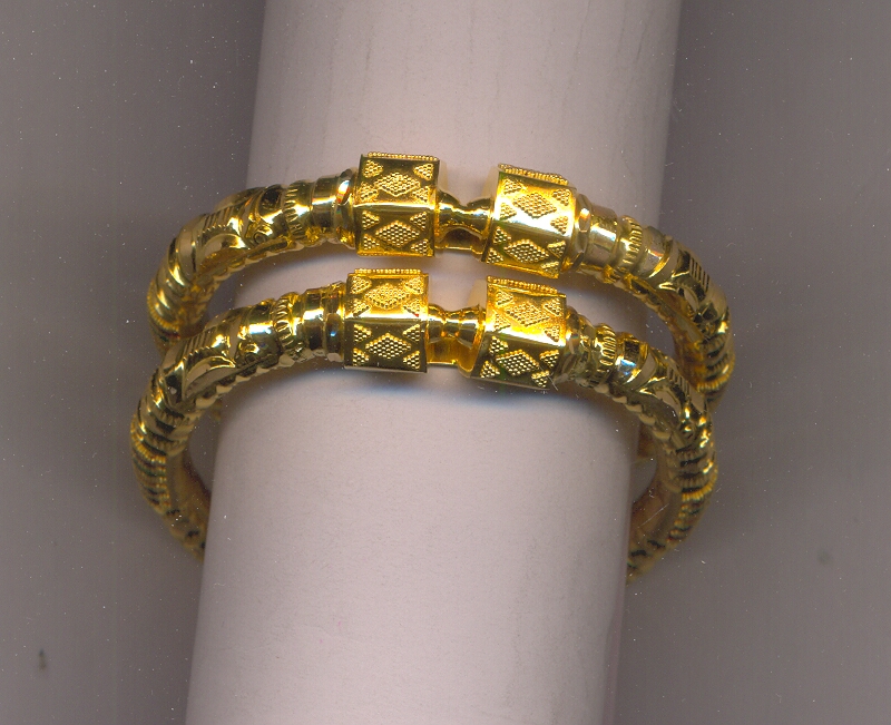 GOLD BANGLE PLAIN FANCY