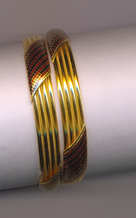 GOLD BANGLE PLAIN FANCY