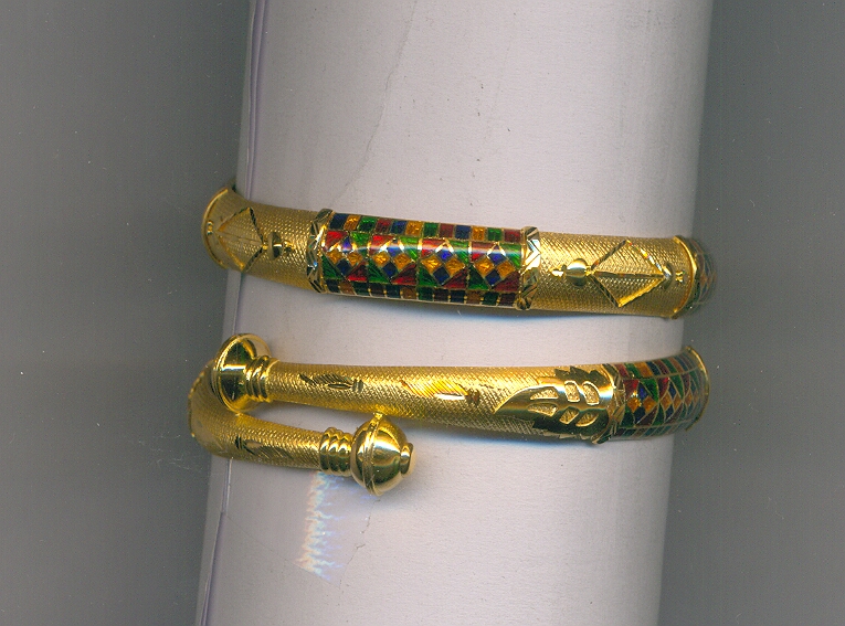 GOLD BANGLE PLAIN FANCY