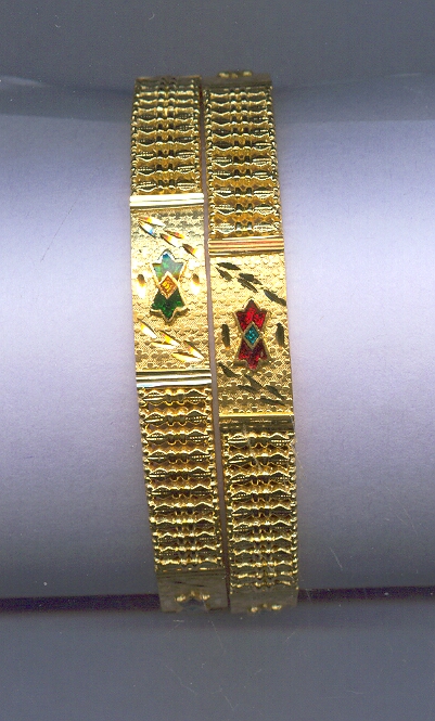 GOLD BANGLE PLAIN FANCY
