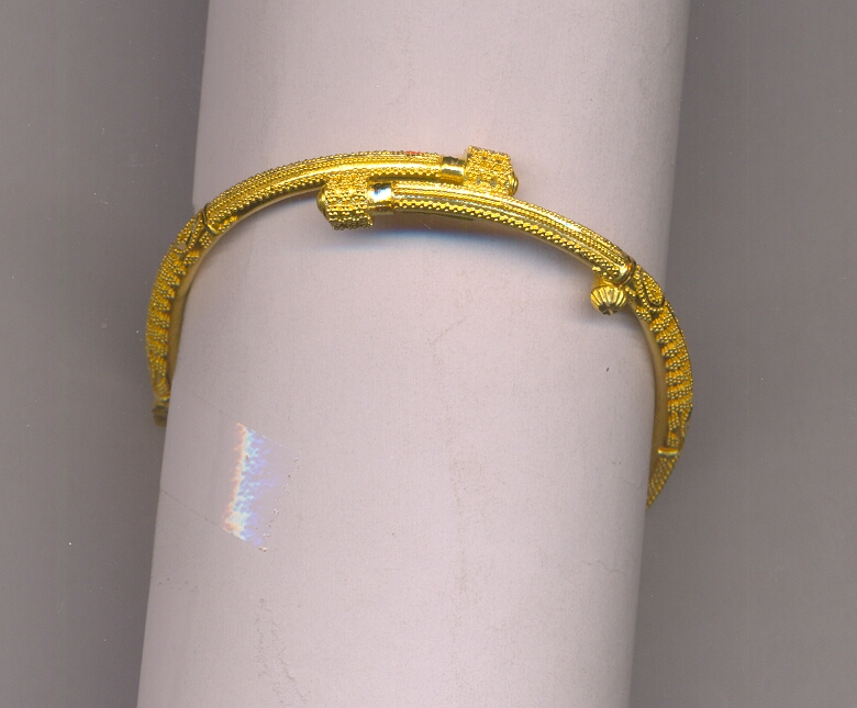 GOLD BANGLE PLAIN FANCY
