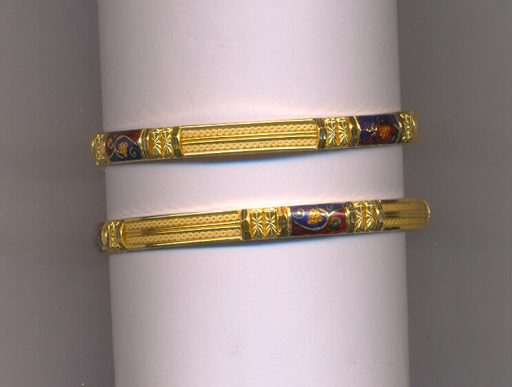 GOLD BANGLE PLAIN FANCY
