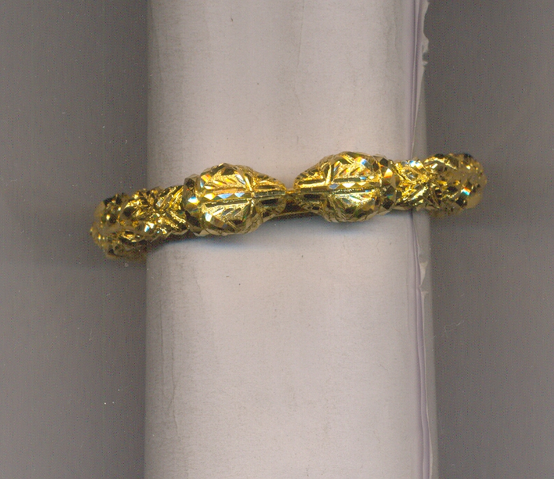 GOLD BANGLE PLAIN FANCY