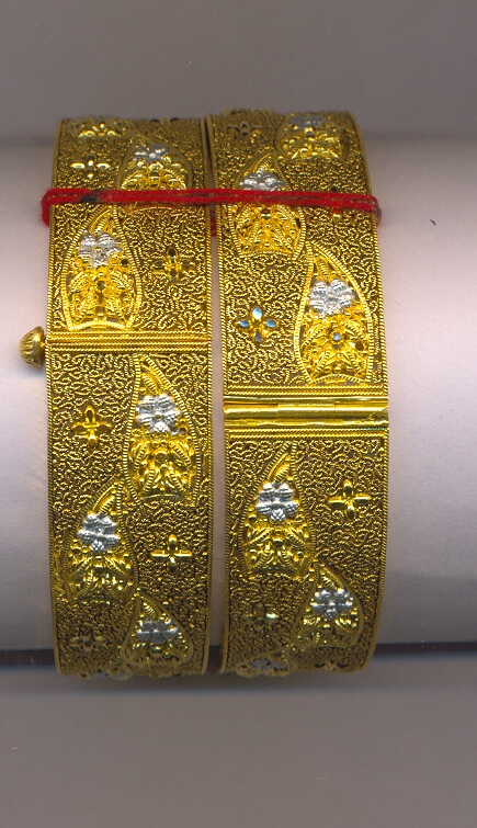 GOLD BANGLE PLAIN FANCY