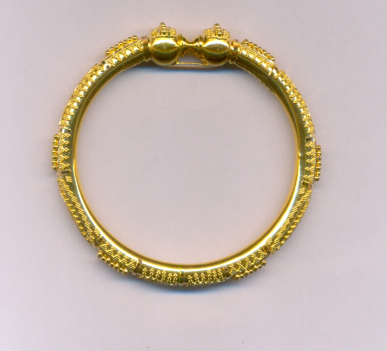 GOLD BANGLE PLAIN FANCY