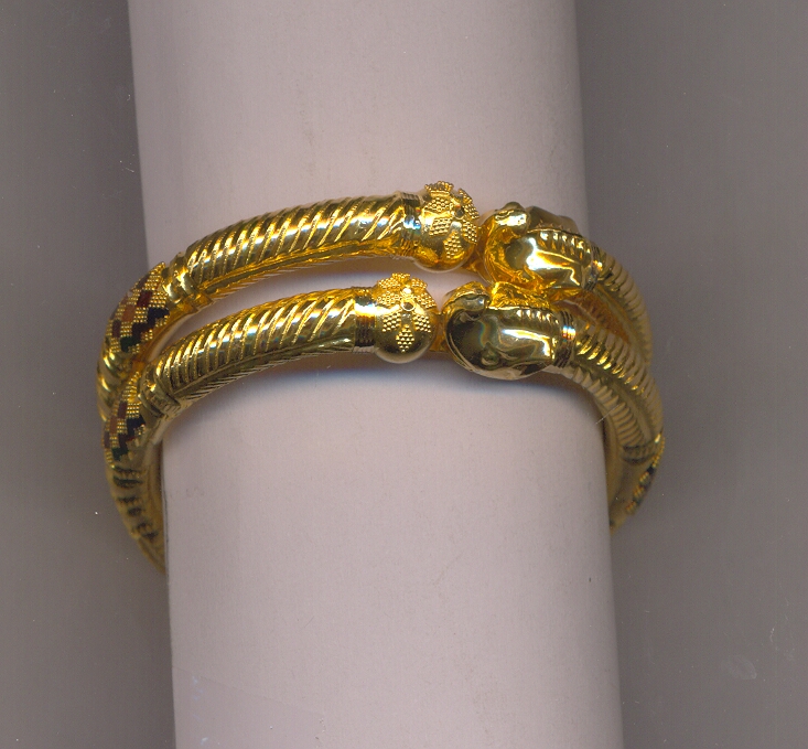 GOLD BANGLE PLAIN FANCY