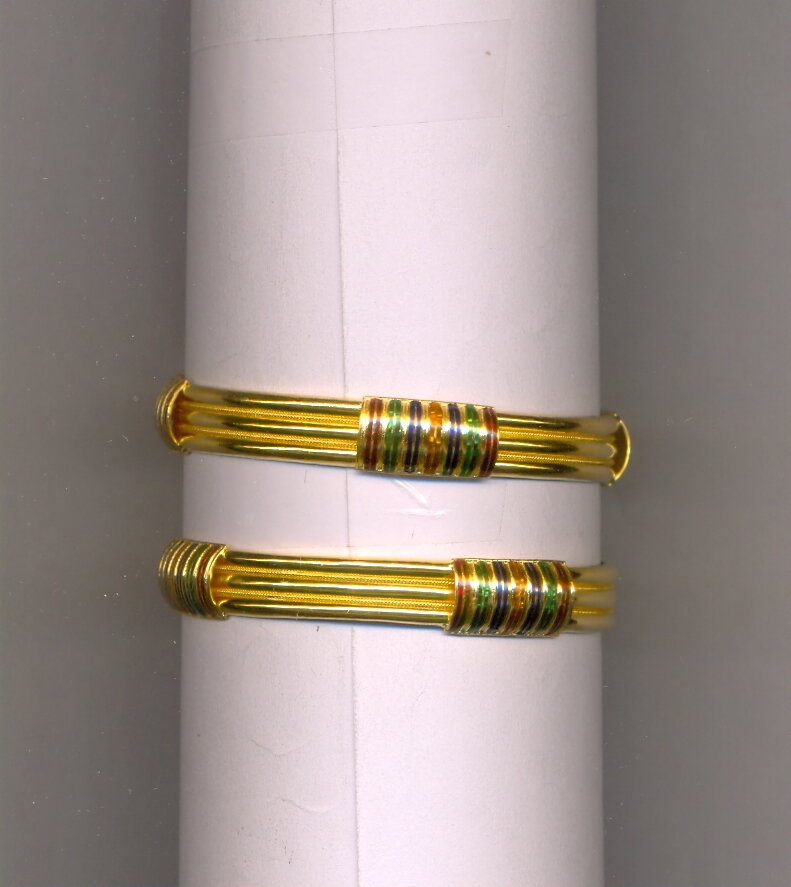 GOLD BANGLE PLAIN FANCY