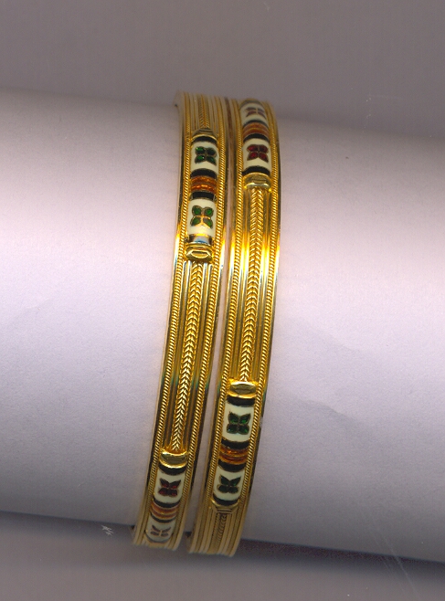GOLD BANGLE PLAIN FANCY