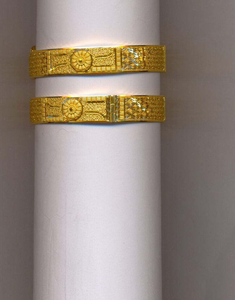 GOLD BANGLE PLAIN FANCY