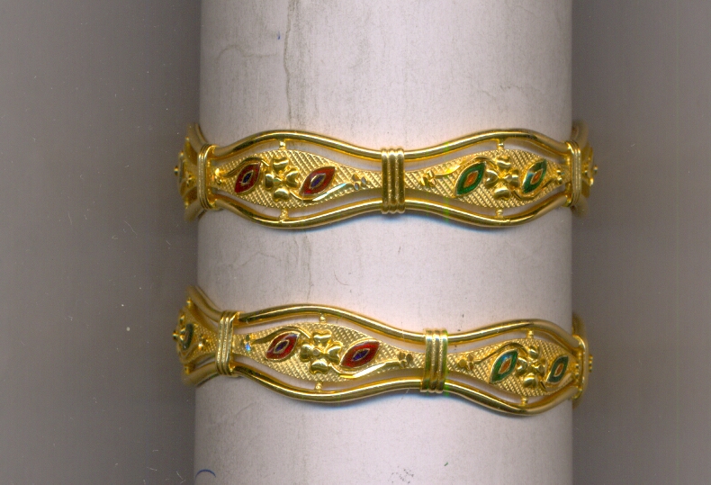 GOLD BANGLE PLAIN FANCY