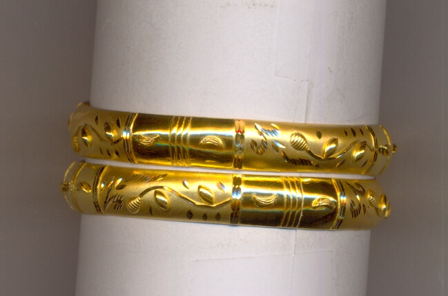 GOLD BANGLE PLAIN FANCY