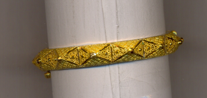 GOLD BANGLE PLAIN FANCY