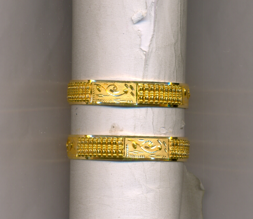 GOLD BANGLE PLAIN FANCY