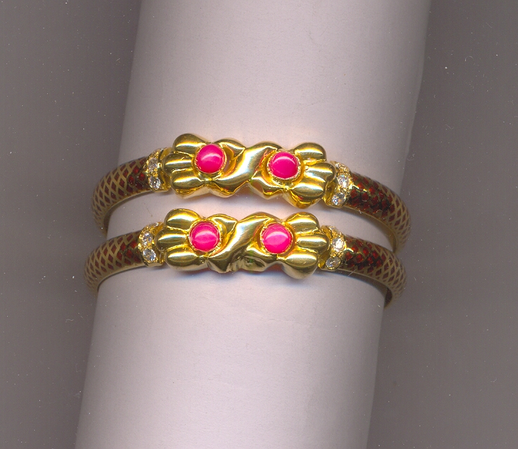 GOLD BANGLE PLAIN FANCY